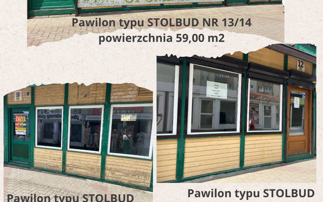 Pawilony do wynajęcia