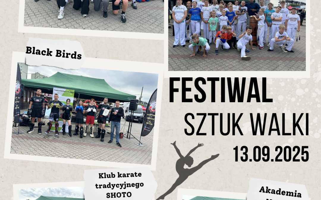 Festiwal Sztuk Walki na targowisku